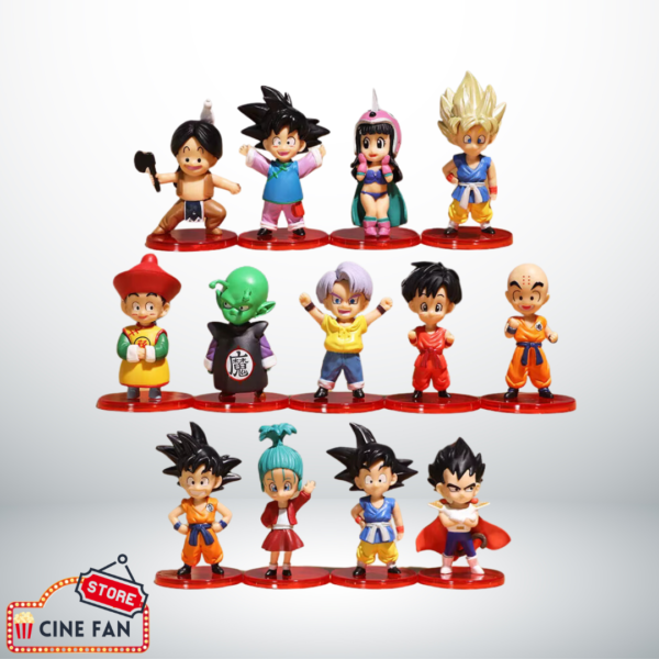 Set de Dragón Ball Z 13 figuras